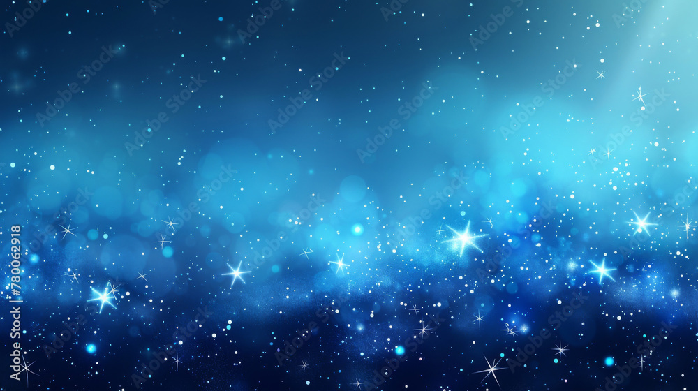 Obraz premium Magical starry night sky background