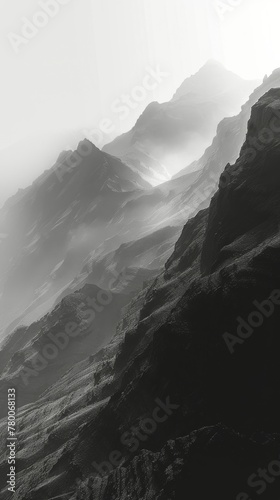 Person Standing on Beach Near Mountain