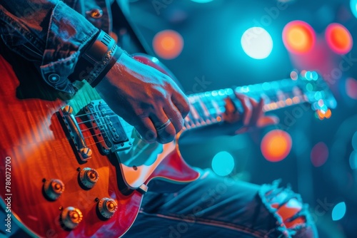 Man With Dreadlocks Playing Drums on Stage