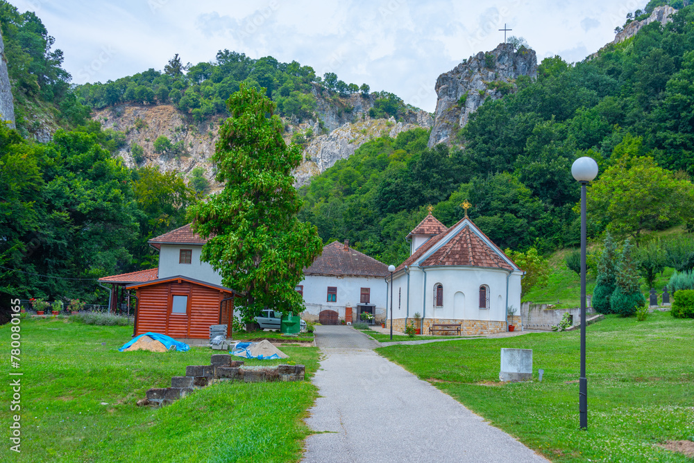 Vratna monastery in Serbia during summer Vratna monastery in Serbia during summer