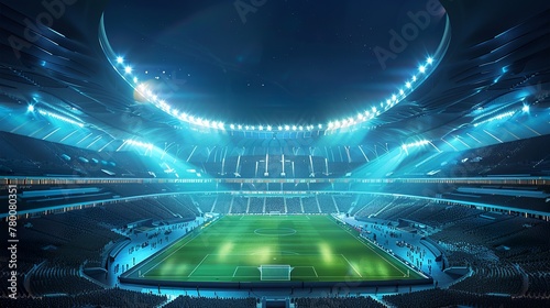 high quality football stadium