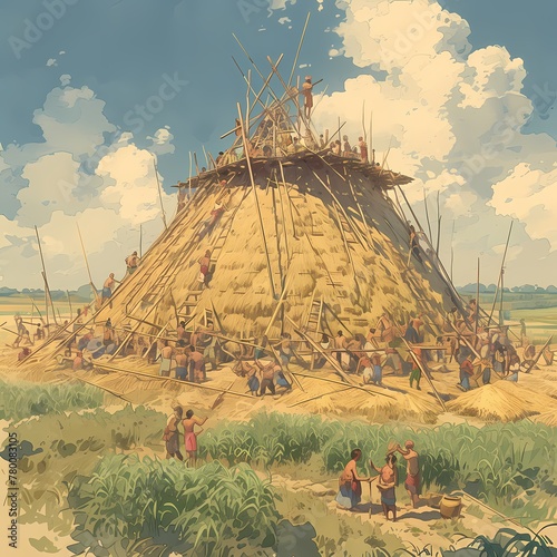 A Journey Back in Time to the Mississippian Culture - Witness the Building of a Sacred Mound photo