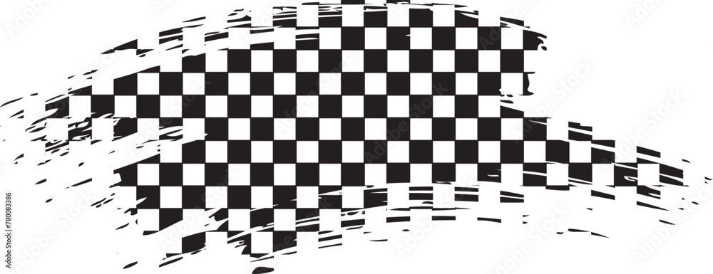 checkered flag racing flag car racing flag brush grunge effect texture ...
