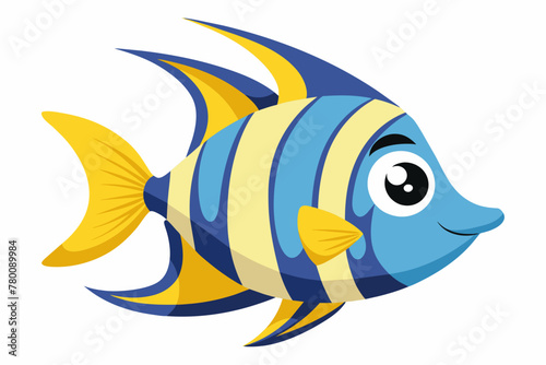 angelfish vector illustration