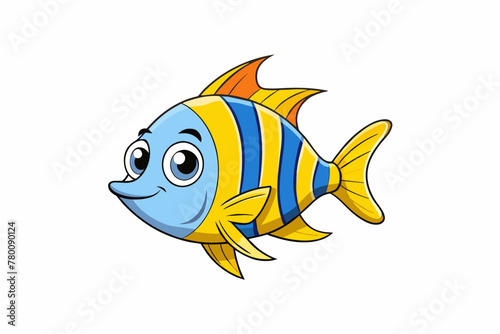 angelfish vector illustration