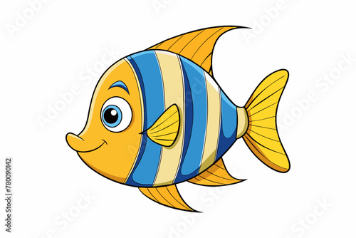angelfish vector illustration