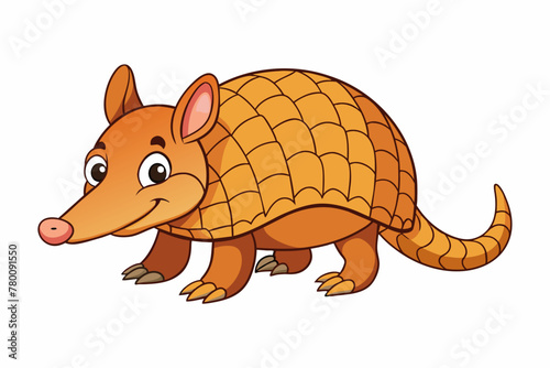 armadillo vector illustration