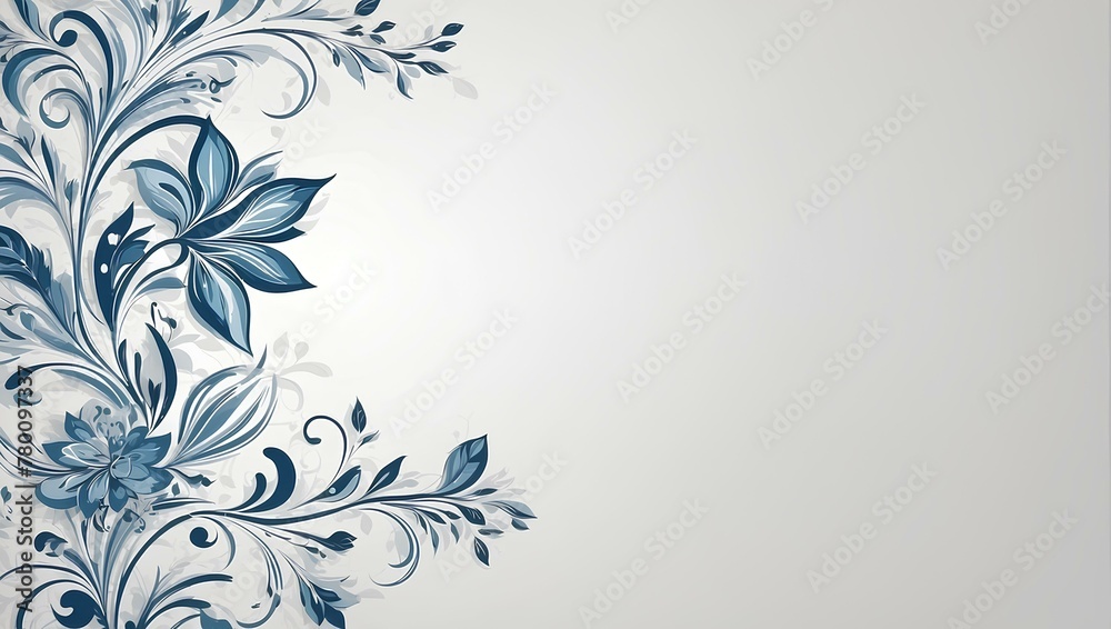 abstract floral background with flowers abstract floral background with flowers