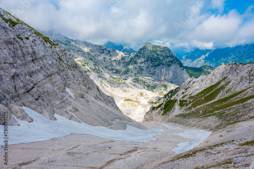 Summer day at Kanin-Bovec ski resort in Slovenia photo