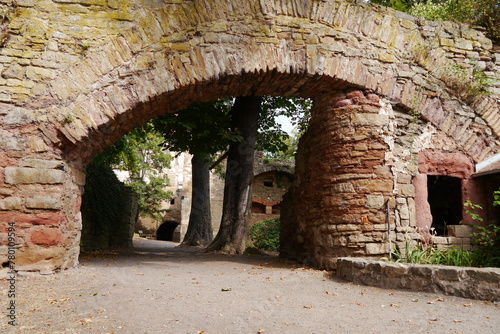 Ruine am Schloss Mansfeld