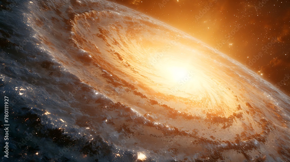 Captivating Cosmic Encounter: Witnessing a Celestial Collision