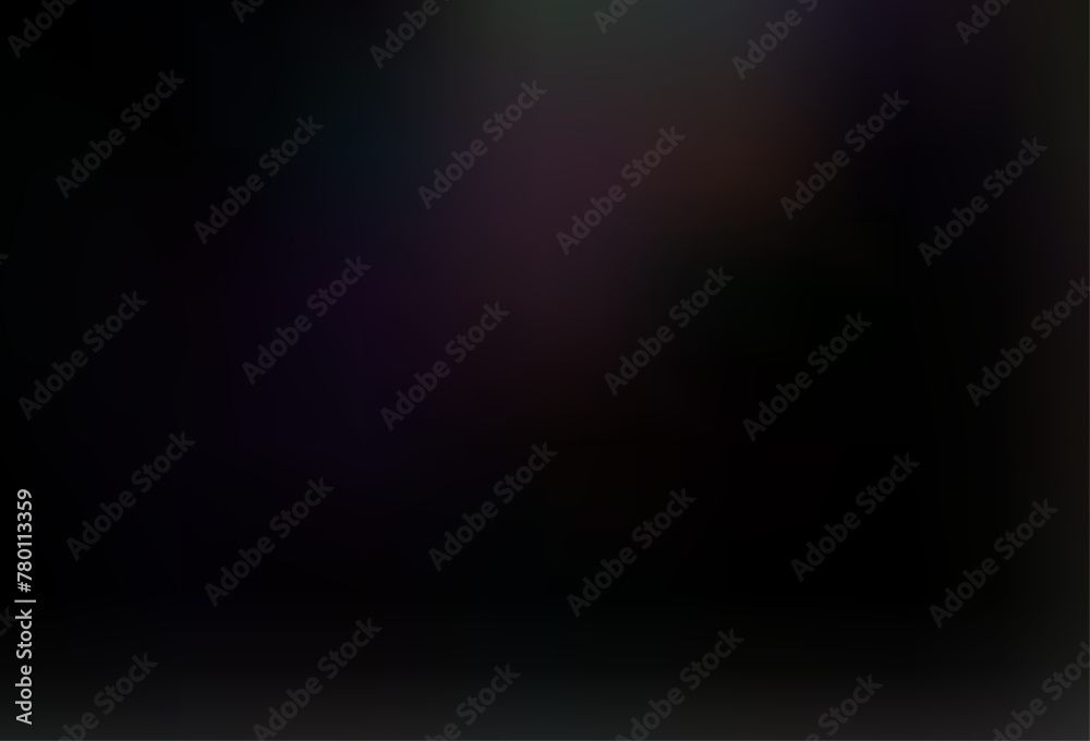 Fototapeta premium Dark Silver, Gray vector blurred bright background.