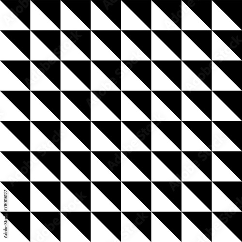 Black and white seamless pattern, Vector, 10 eps