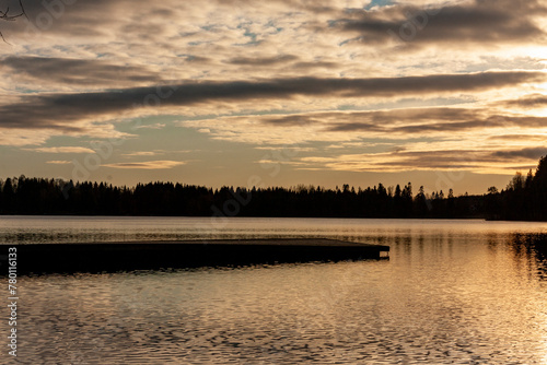 Lake Sognsvann, Oslo, Norway photo