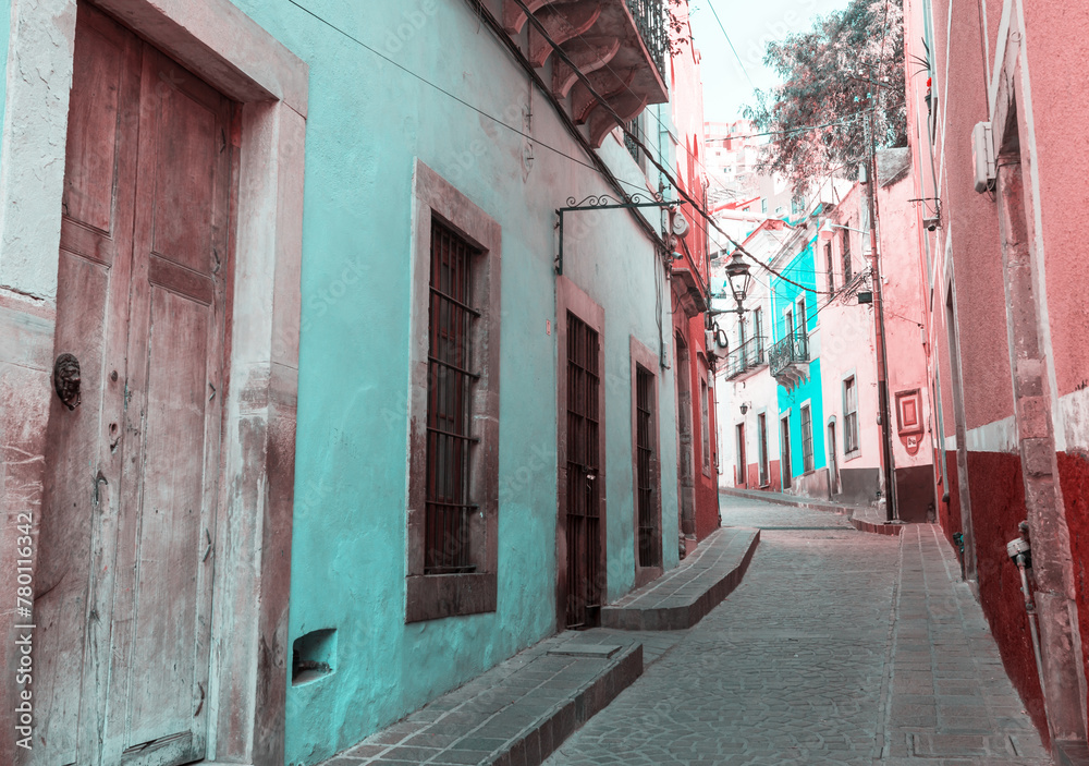 Fototapeta premium Colorful house