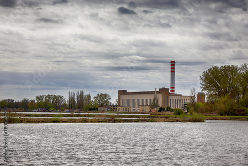 Kühlsee eines Kraftwerkes in Ungarn