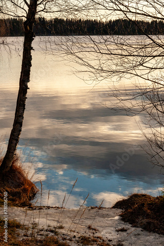 Lake Sognsvann, Oslo, Norway photo