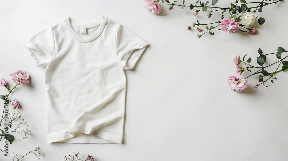 Maquete de promoção de camisetas para o Dia das Mães Maquete de promoção de camisetas para o Dia das Mães