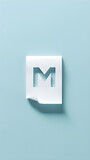 Icon rendering of Markdown (.md) File Extension on Neutral Background