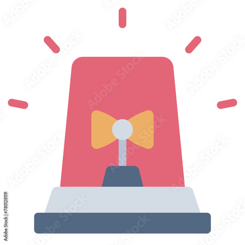 Siren alarm icon