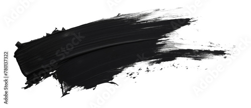 Black Ink Stroke on transparent Background © Thumbs