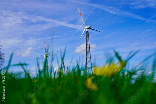 wind turbine in the field © Ivan