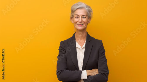 Female senior Business Woman photo