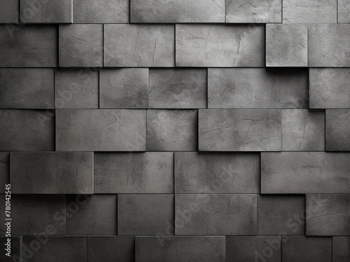 Abstract structure background features grey geometric wall