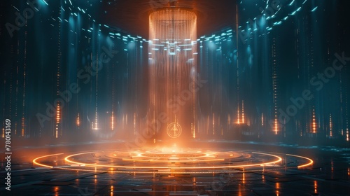 Sci-fi Portal Chamber