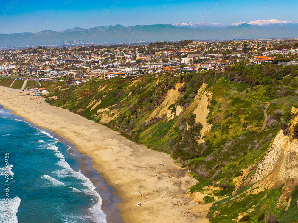 Aerial view of Torrance Beach, from Palos Verdes Aerial view of Torrance Beach, from Palos Verdes
