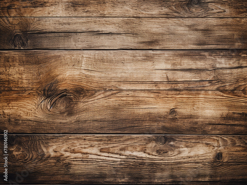 Vintage tone style enhances the background of old artificial wood texture