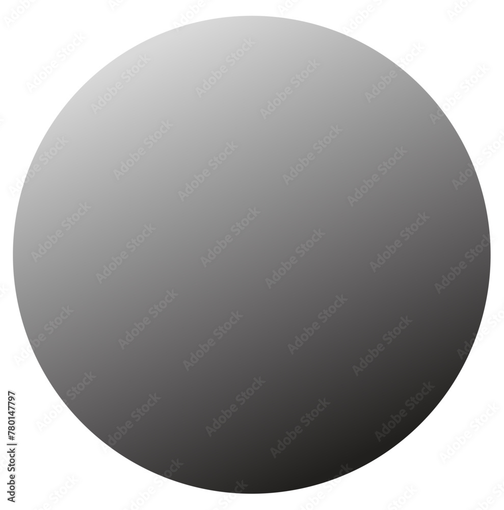 Grey texture circle