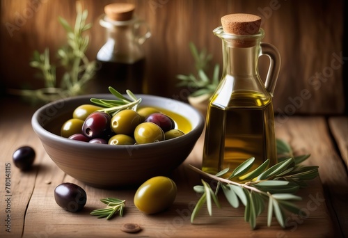 A Rustic Feast of Olive Oil and Fresh Herbs