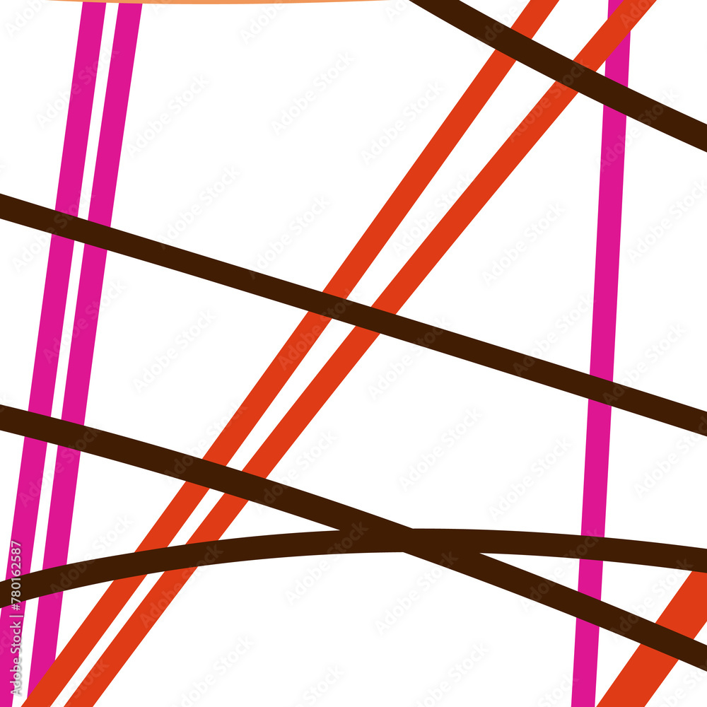 Red Orange Black Grid Abstract Background 