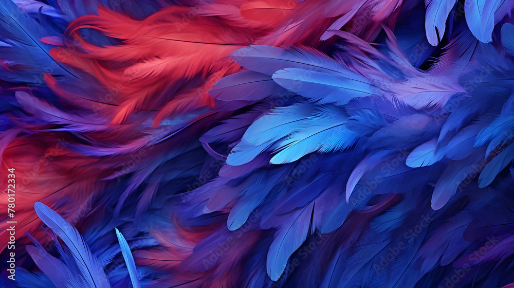 Digital red and purple gradient feather abstract graphic poster web page PPT background Digital red and purple gradient feather abstract graphic poster web page PPT background