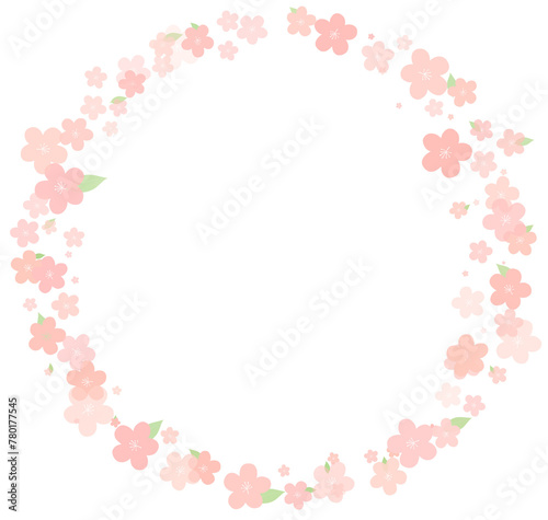 벚꽃 리스 © 현정 이