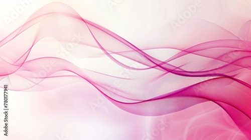 Abstract background curve line pink light and blend element with copy space