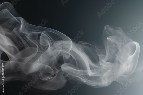 smoke on black background made by midjourney