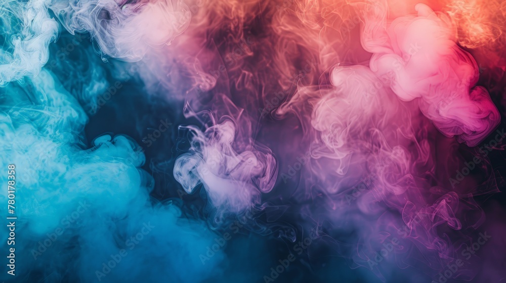 Atmospheric smoke, abstract color background, close-up. Atmospheric smoke, abstract color background, close-up.