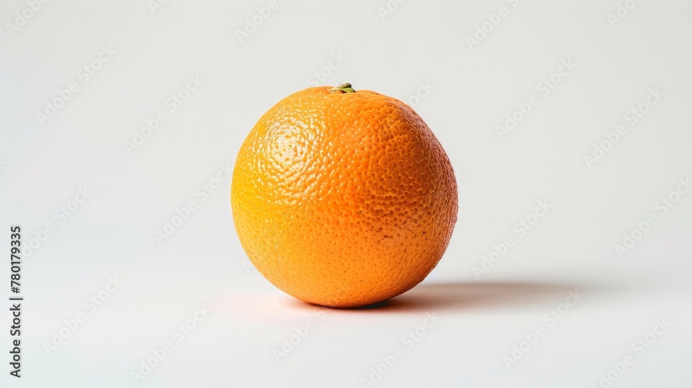 Fresh orange fruit isolated on white background Fresh orange fruit isolated on white background