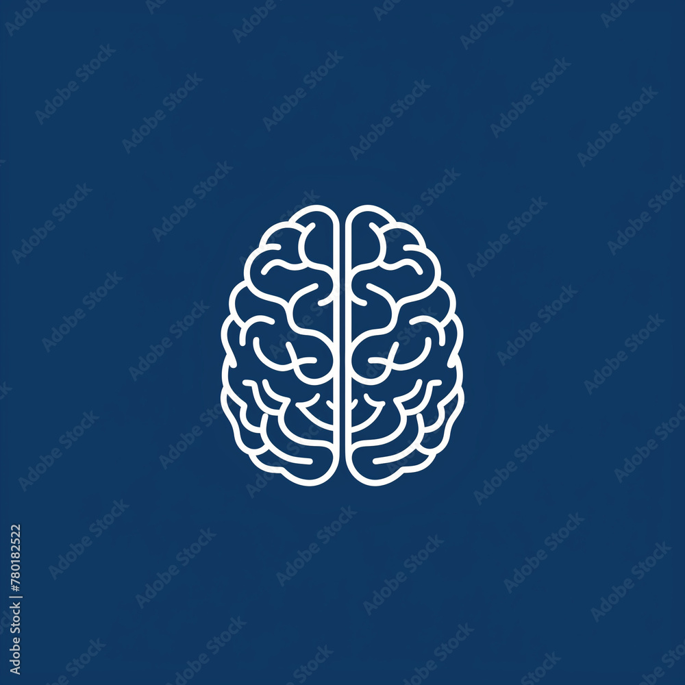 human brain illustration human brain illustration