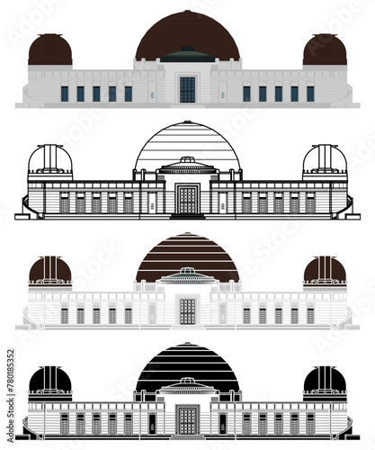 Griffith Observatory in Los Angeles, USA