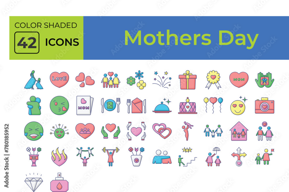 Mother's Day Magic: Icon Pack Overflowing with Love and Appreciation