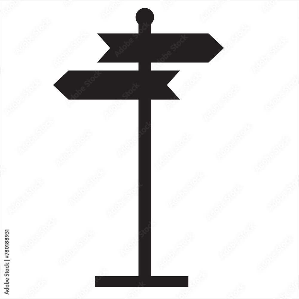 Sinpost icon. Signboard vector set. Sign direction. Sign board isolated. EPS 10/AI Sinpost icon. Signboard vector set. Sign direction. Sign board isolated. EPS 10/AI