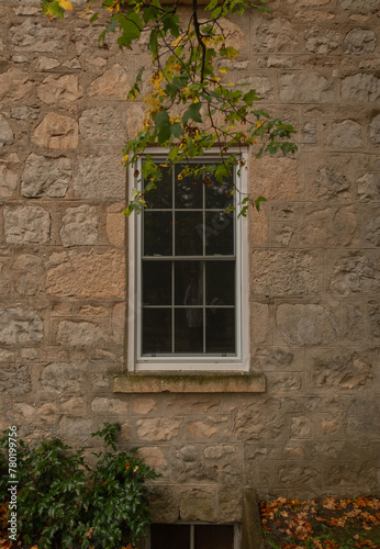 Old window in the countryside