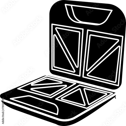 Toaster Sandwich Illustration