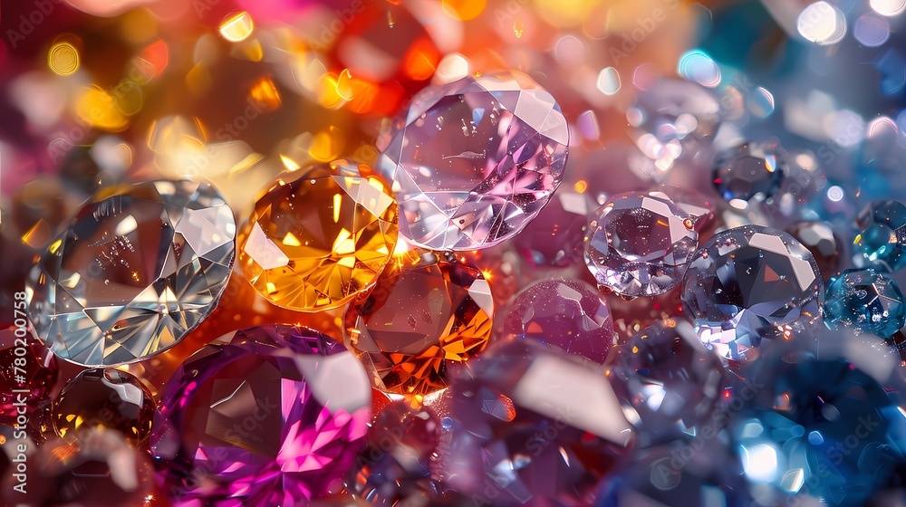 Digital kaleidoscope entangled gemstones abstract graphic poster web page PPT background Digital kaleidoscope entangled gemstones abstract graphic poster web page PPT background
