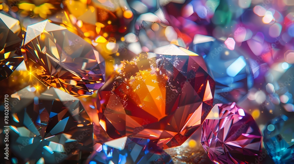 Digital kaleidoscope entangled gemstones abstract graphic poster web page PPT background Digital kaleidoscope entangled gemstones abstract graphic poster web page PPT background