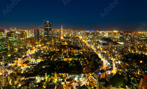 摩天楼　東京夜景