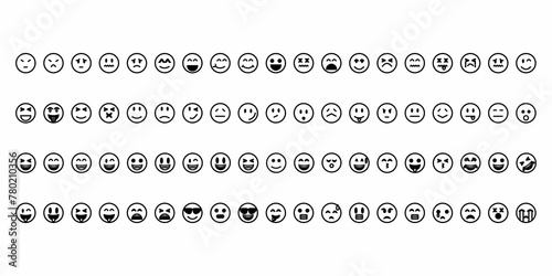 collection of emoticons photo